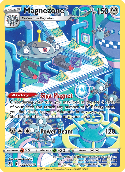 Magnezone (GG18/159) Holographic card image